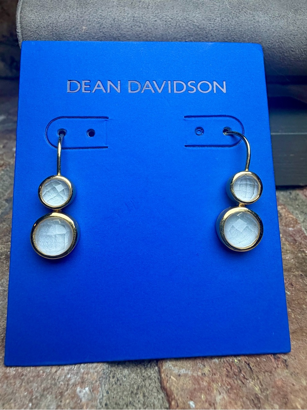 Dean Davidson Monterey Droplet Earrings  in Iridescent Pearl/Gold